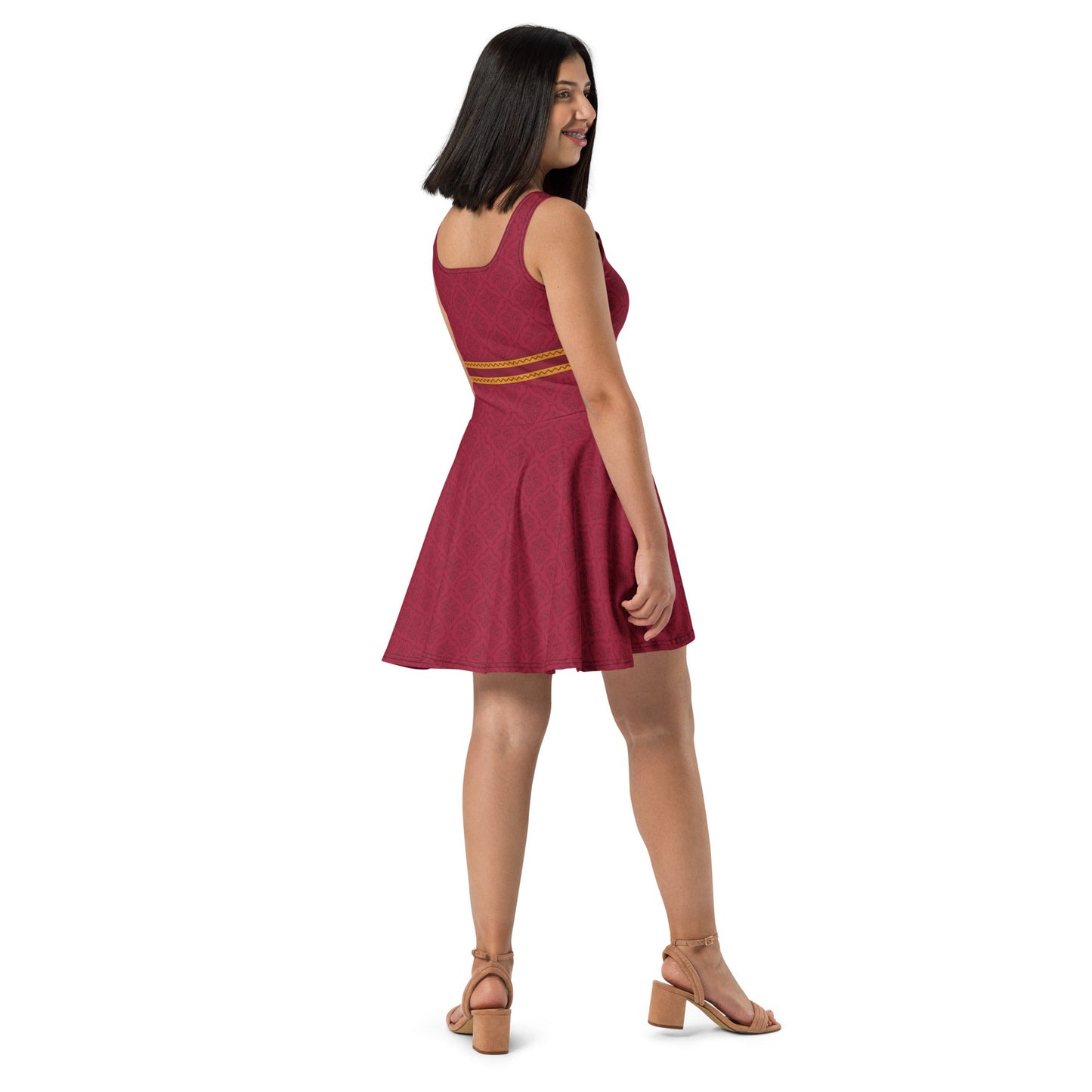 Mother Knows Best Inspired Skater Dress | Villain Inspired Dress boundingcosplayWrong Lever Clothing