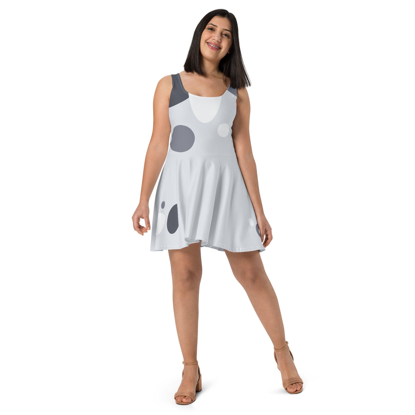 Muffin Dog - Inspired Cosplay Outfit | Cute Everyday Bound Look Skater Dress adult costumebluey costumeWrong Lever Clothing