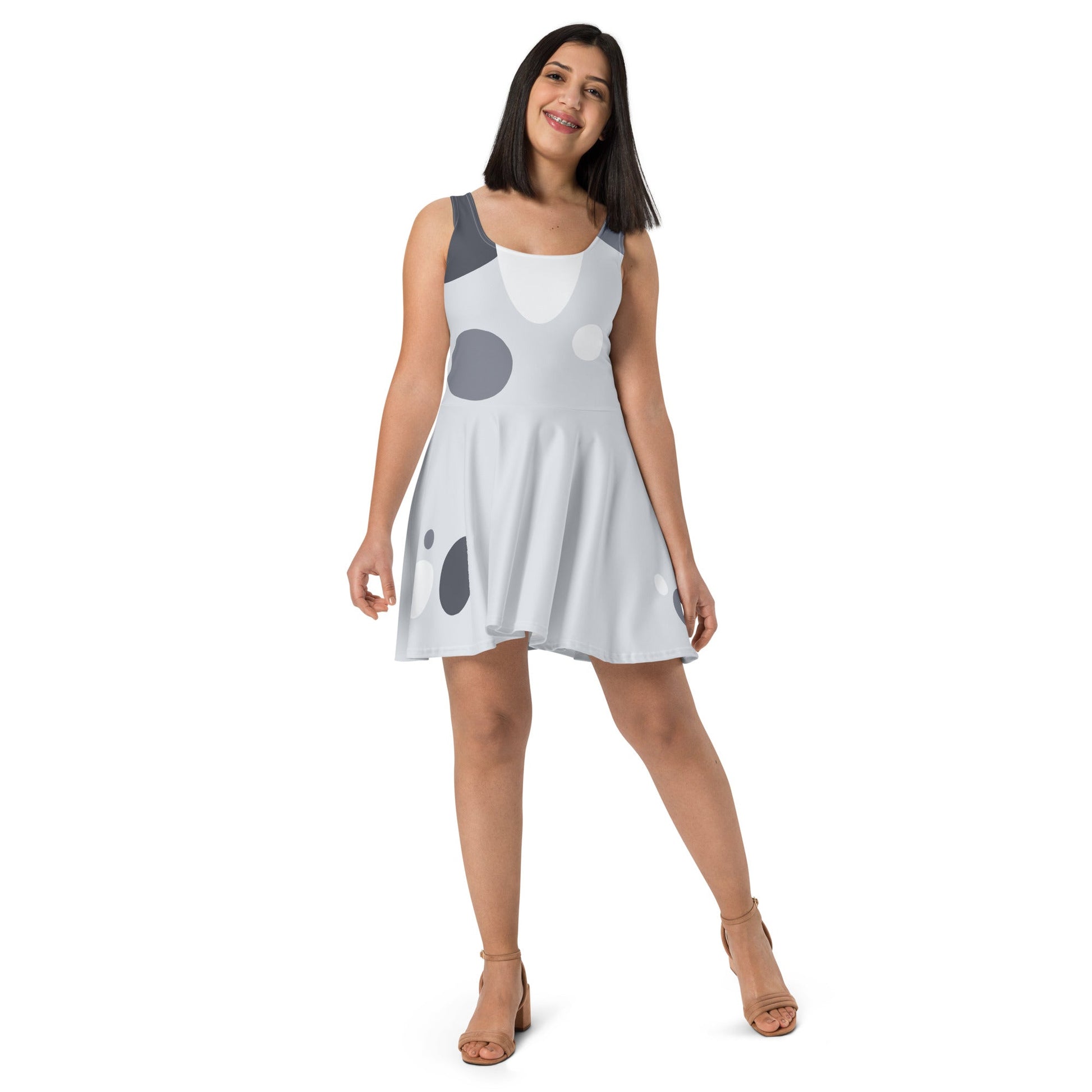 Muffin Dog - Inspired Cosplay Outfit | Cute Everyday Bound Look Skater Dress adult costumebluey costumeWrong Lever Clothing