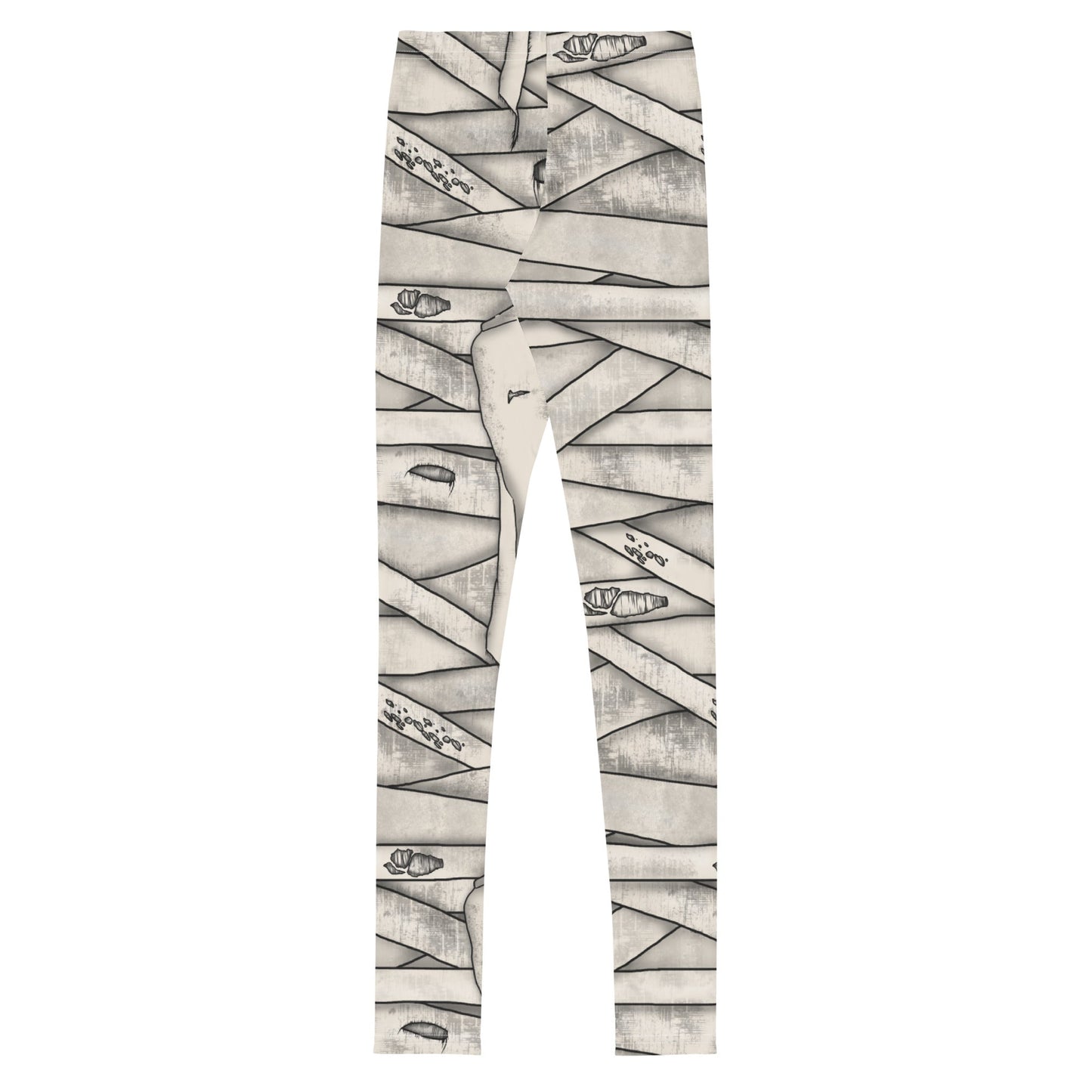 Mummy Halloween Youth Leggings child halloweencosplayWrong Lever Clothing