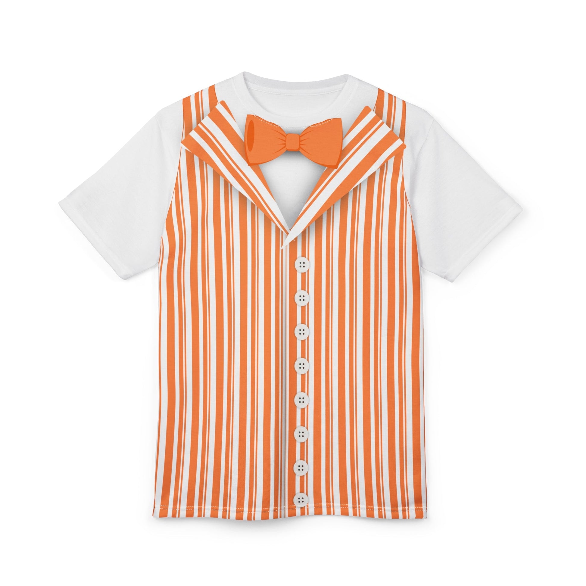 Orange Dapper Day Main St Magic Inspired Unisex short sleeve shirt - Bounding Main St USA Style adult disney halloweenadult halloweenAll Over PrintsWrong Lever Clothing