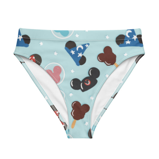 Park Day Recycled high - waisted bikini bottom disney adultdisney birthdayWrong Lever Clothing