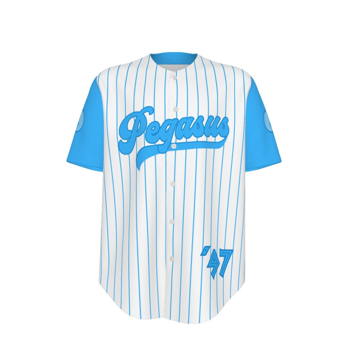 Pegasus Hercules Inspired Unisex Short Sleeve Baseball Jersey 90s herculesdisney cosplayBaseball JerseyWrong Lever Clothing