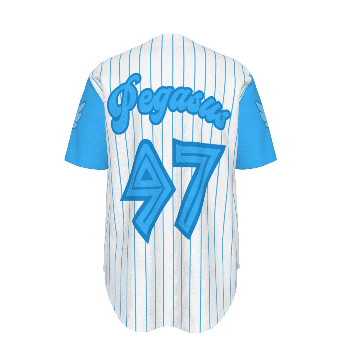 Pegasus Hercules Inspired Unisex Short Sleeve Baseball Jersey 90s herculesdisney cosplayBaseball JerseyWrong Lever Clothing