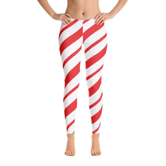 Peppermint Stick Leggings happiness is addictiveWrong Lever Clothing