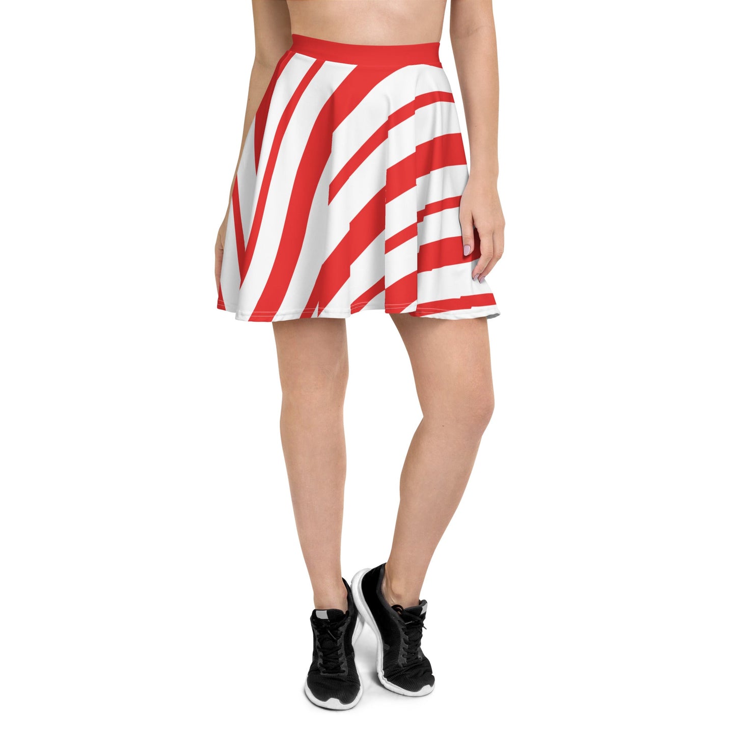 Peppermint Stick Skater Skirt happiness is addictiveWrong Lever Clothing