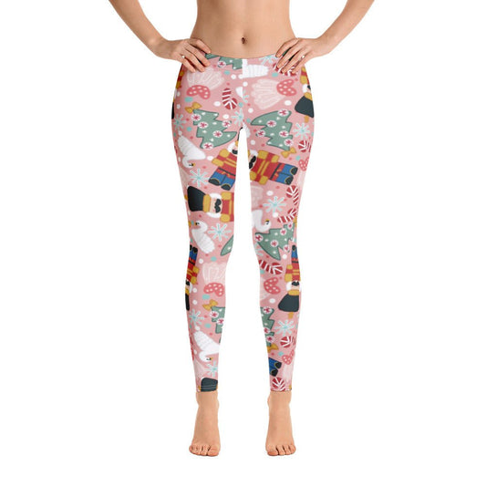 Pink Nutcracker Leggings happiness is addictiveWrong Lever Clothing