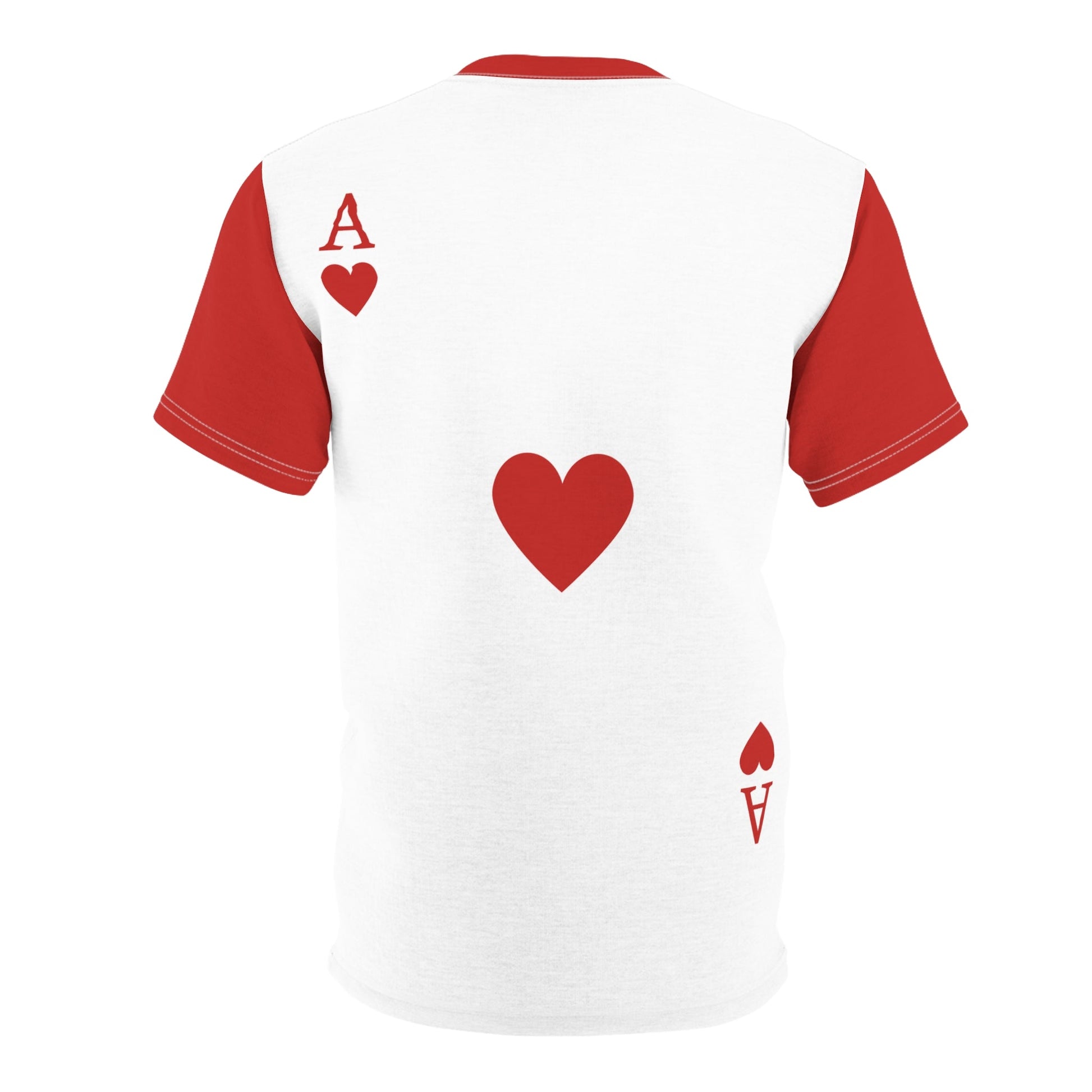 Playing Card Ace Unisex Tee Alice in wonderlandAlice soldiersAll Over PrintsWrong Lever Clothing