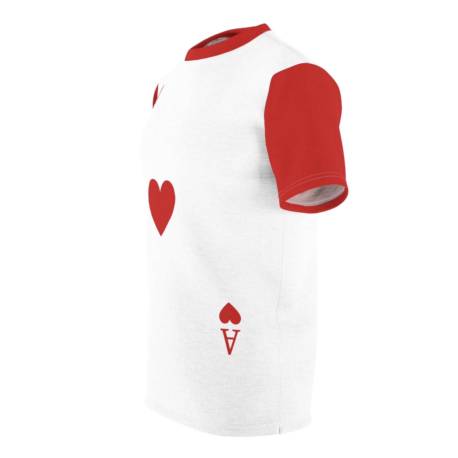 Playing Card Ace Unisex Tee Alice in wonderlandAlice soldiersAll Over PrintsWrong Lever Clothing