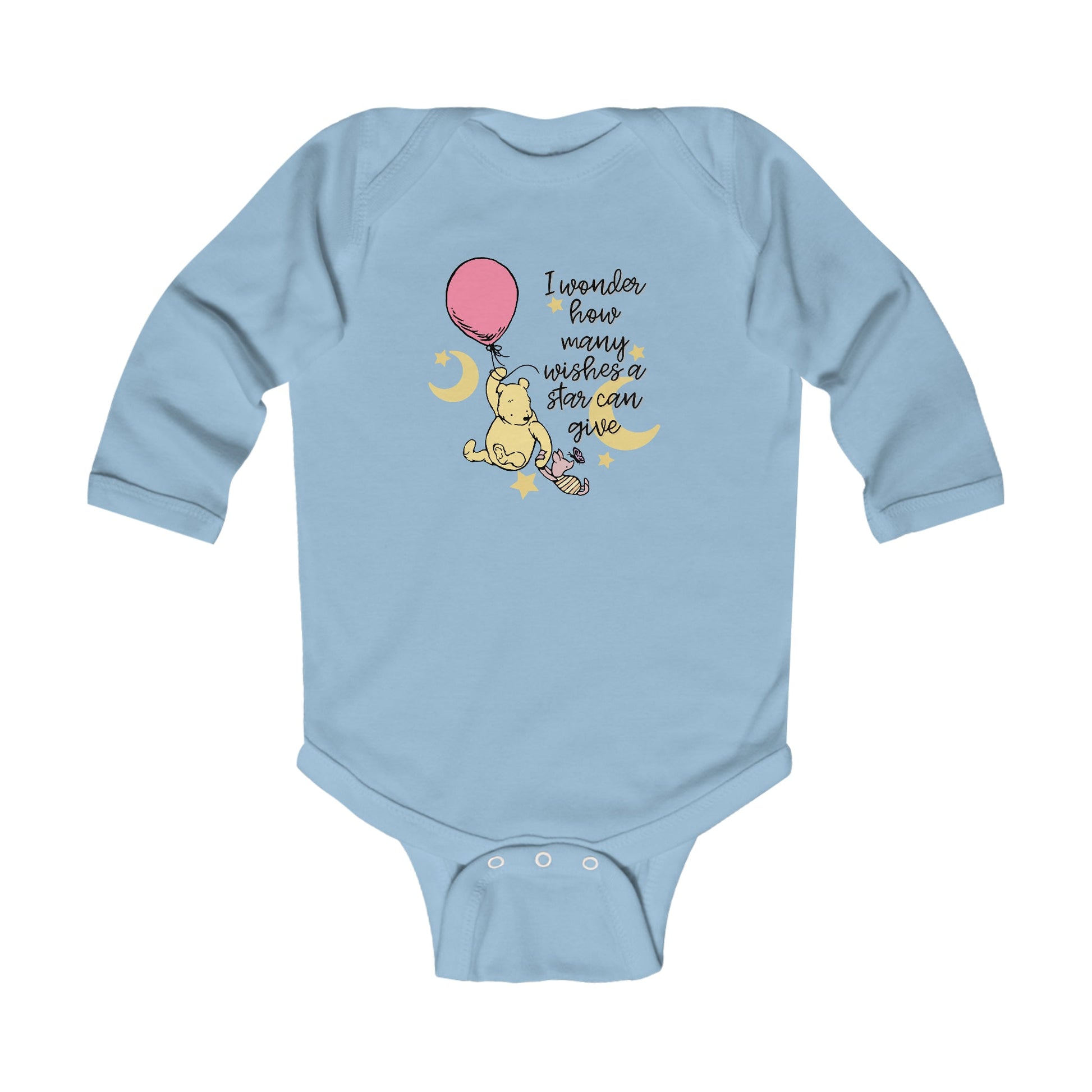 Pooh Dreams Infant Long Sleeve Bodysuit Baby ClothingBodysuitsKids clothesWrong Lever Clothing