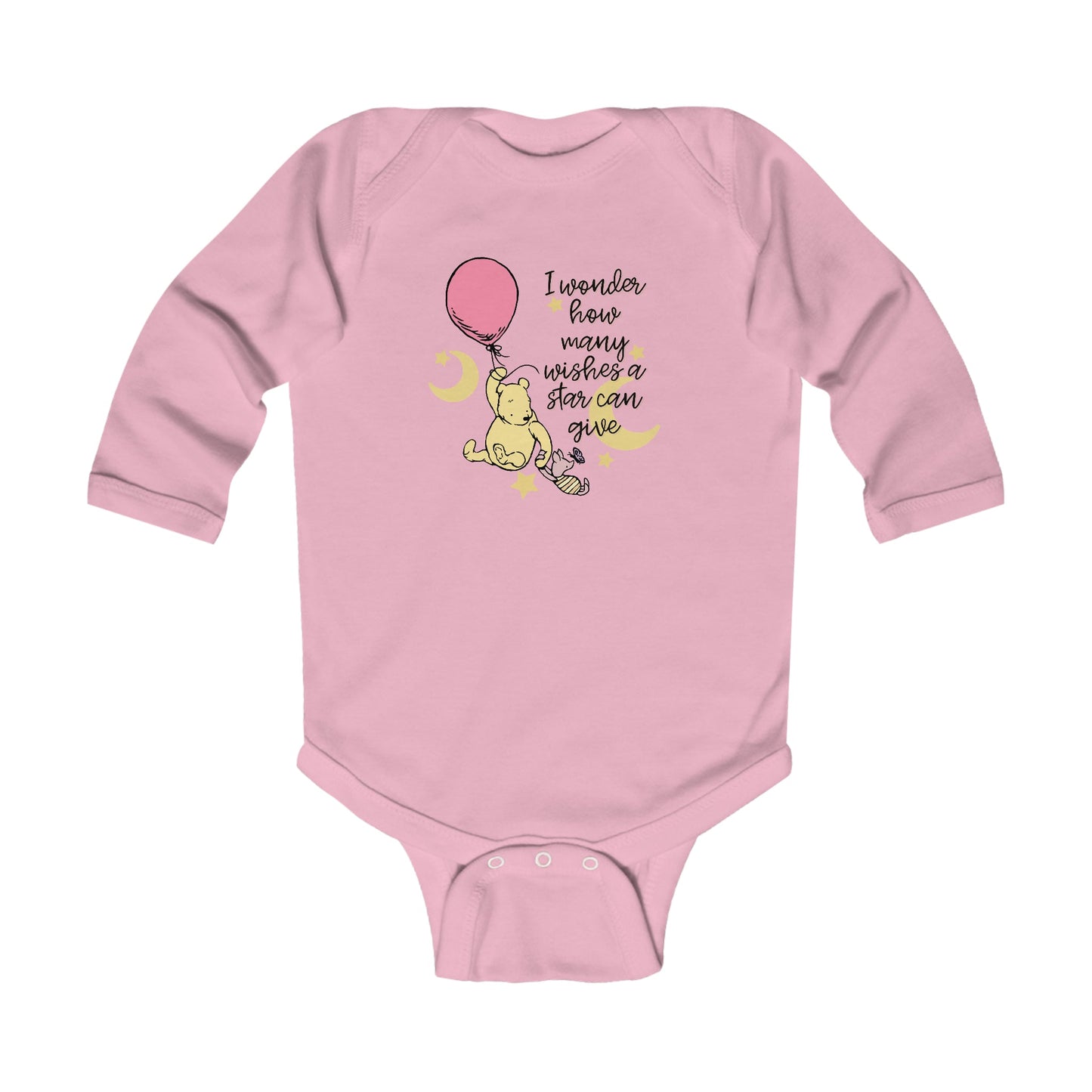 Pooh Dreams Infant Long Sleeve Bodysuit Baby ClothingBodysuitsKids clothesWrong Lever Clothing