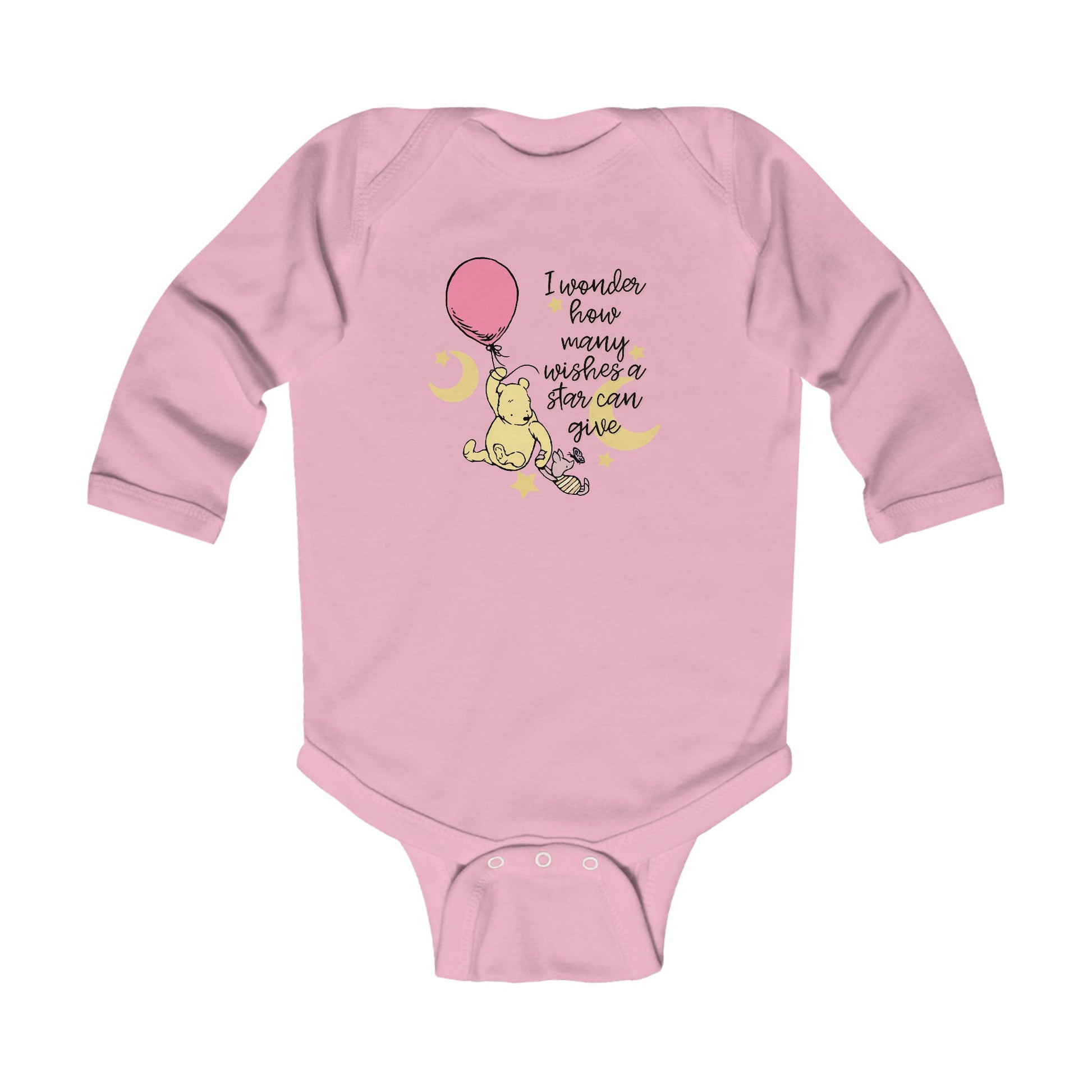 Pooh Dreams Infant Long Sleeve Bodysuit Baby ClothingBodysuitsKids clothesWrong Lever Clothing