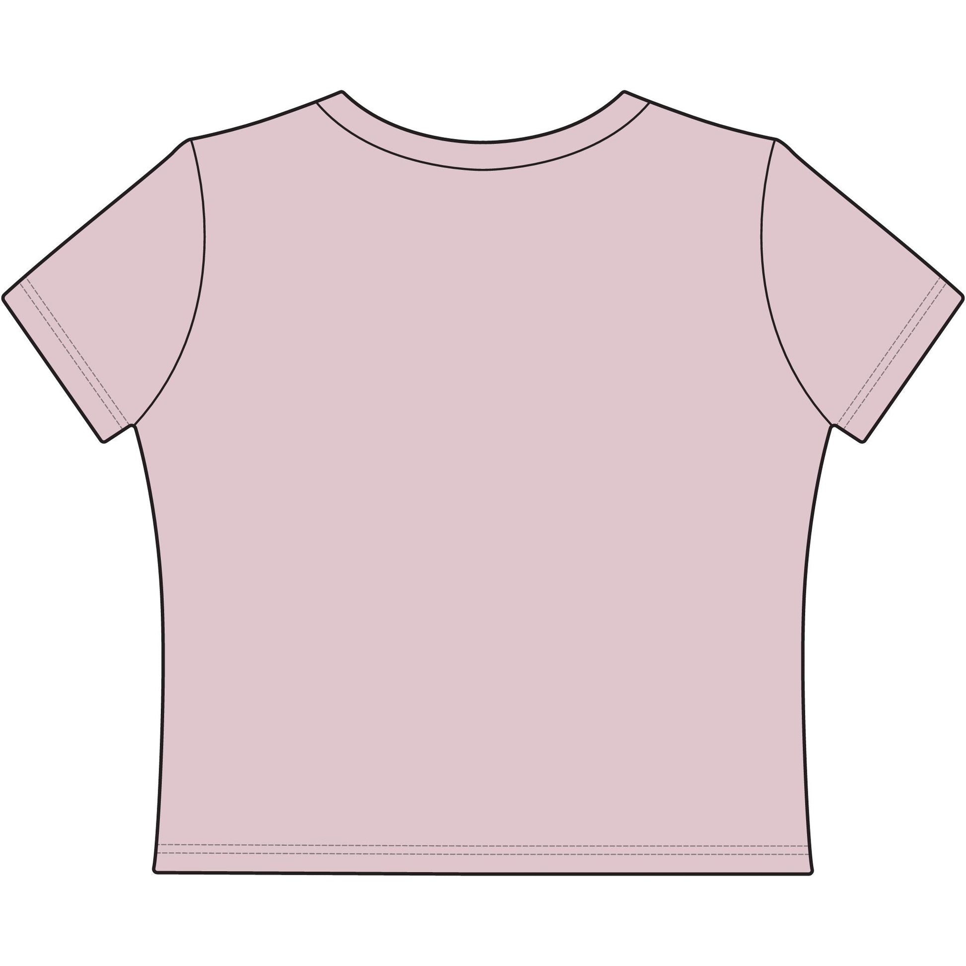 Princess Baby Tee – Dreamy Fairytale Aesthetic | Women's Baby Tee, Pink Gold Typography 90s shirtaurora styleT-ShirtWrong Lever Clothing