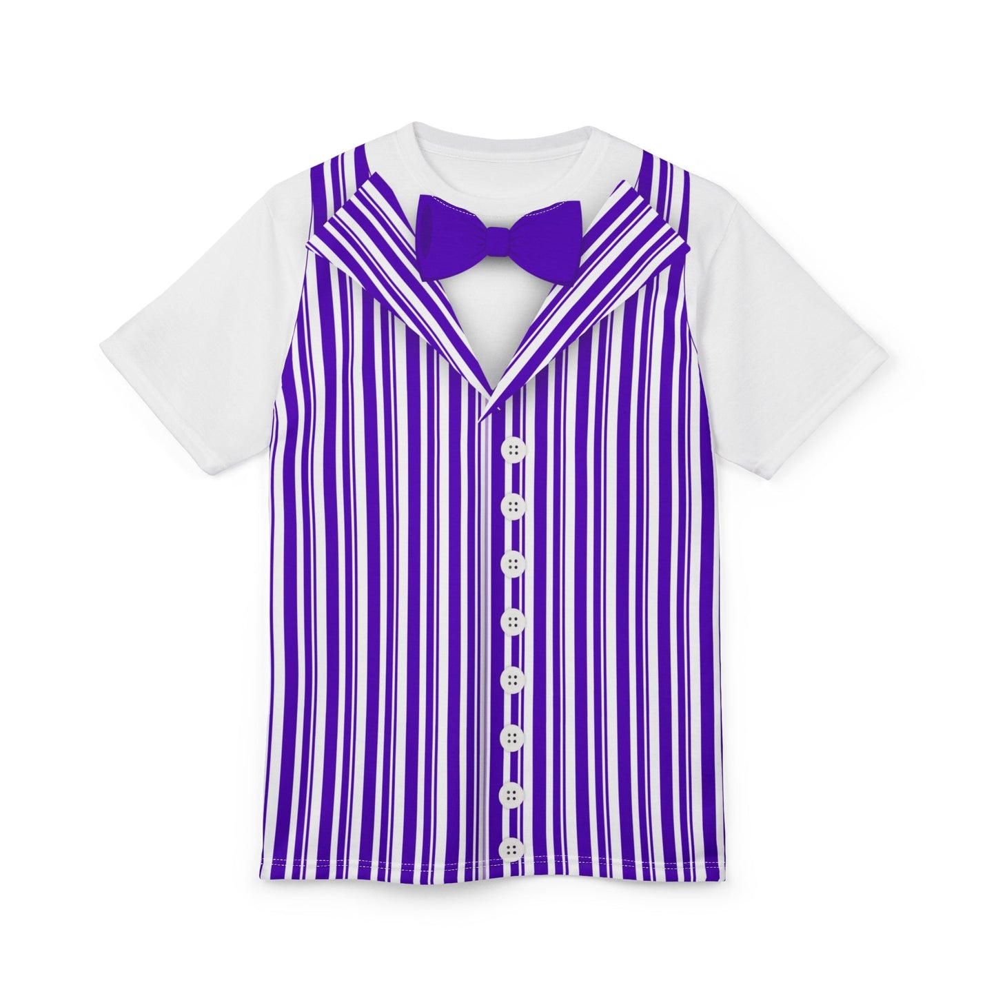 Purple Dapper Day Main St Magic Inspired Unisex short sleeve shirt - Bounding Main St USA Style adult disney halloweenadult halloweenAll Over PrintsWrong Lever Clothing