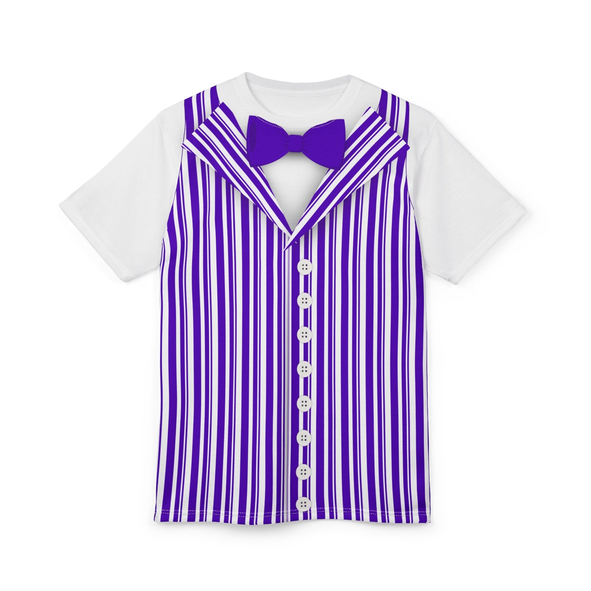 Purple Dapper Day Main St Magic Inspired Unisex short sleeve shirt - Bounding Main St USA Style adult disney halloweenadult halloweenAll Over PrintsWrong Lever Clothing