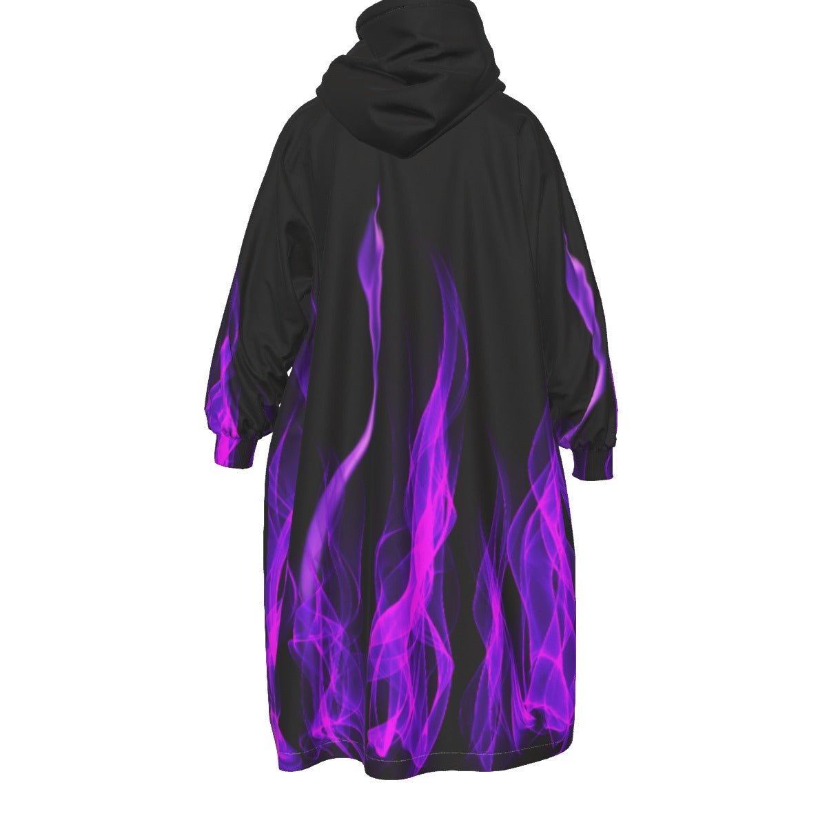 Purple Flame Villain - Inspired Kid's Wearable Hoodie Blanket disney costumedisney giftWrong Lever Clothing
