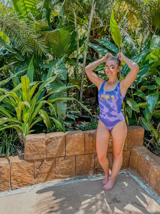Rapunzel Suns One-Piece Swimsuit adult princesscruise styleSwim SuitWrong Lever Clothing