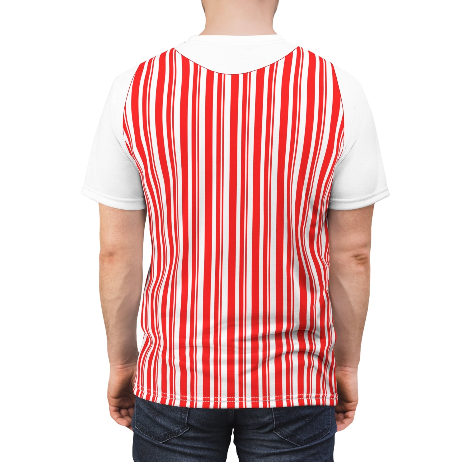 Red Dapper Day Main St Magic Inspired Unisex short sleeve shirt - Bounding Main St USA Style adult disney halloweenadult halloweenAll Over PrintsWrong Lever Clothing