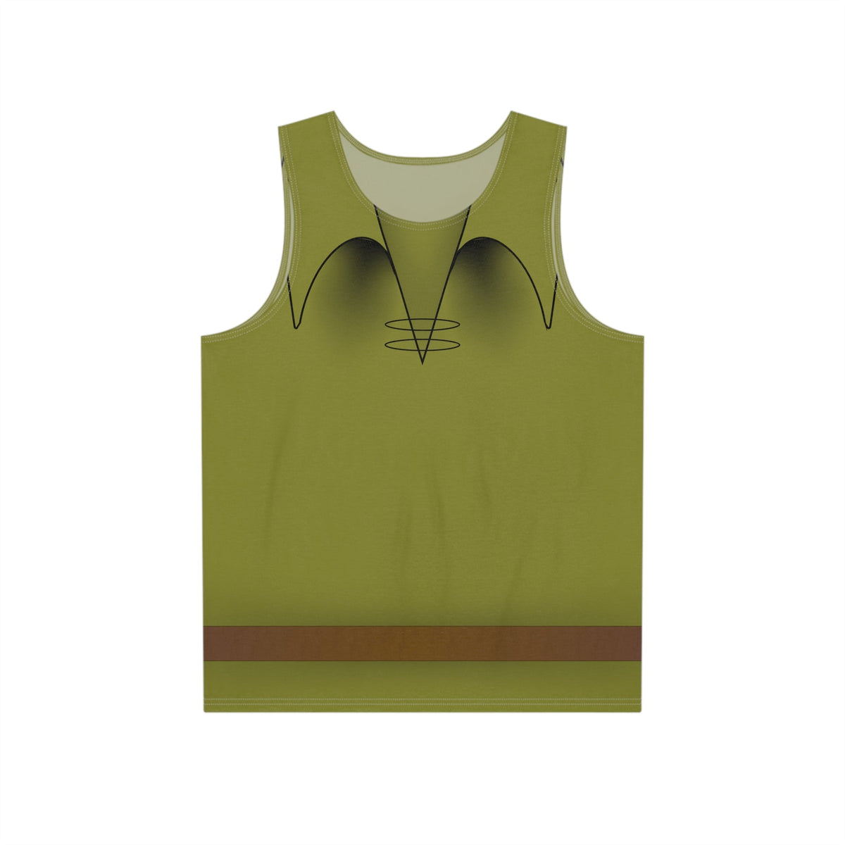 Robin Hood Inspired Men's Tank Top | Running Costume | Green Race Tank | Fairytale Character Outfit | Theme Park Race Shirt beach tankcasual tankAdult T-ShirtWrong Lever Clothing