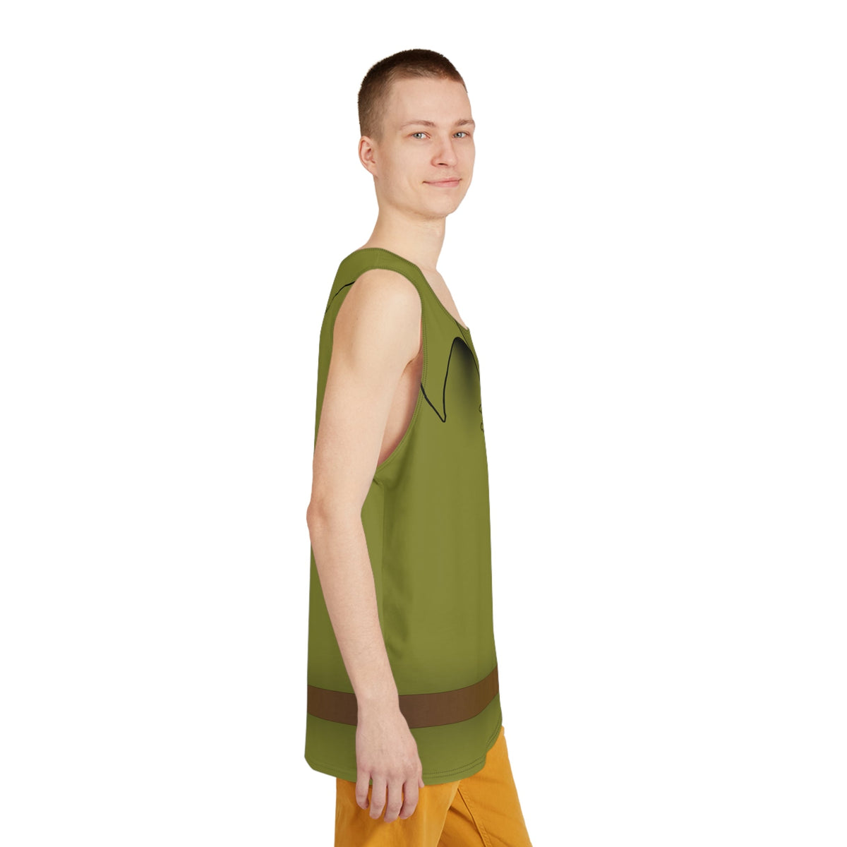 Robin Hood Inspired Men's Tank Top | Running Costume | Green Race Tank | Fairytale Character Outfit | Theme Park Race Shirt beach tankcasual tankAdult T-ShirtWrong Lever Clothing