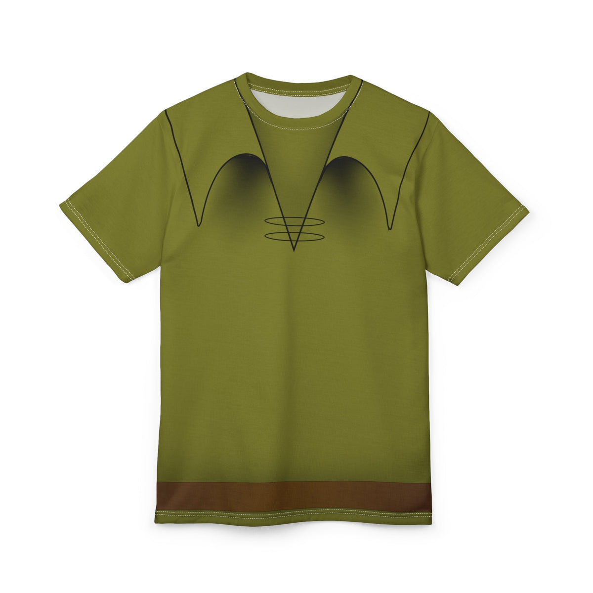 Robin Hood Inspired Shirt | Green Running Costume | Fairytale Race Shirt | Woodland Character Outfit | Theme Park Running Top All Over Printbestselling run disneyAdult T-ShirtWrong Lever Clothing
