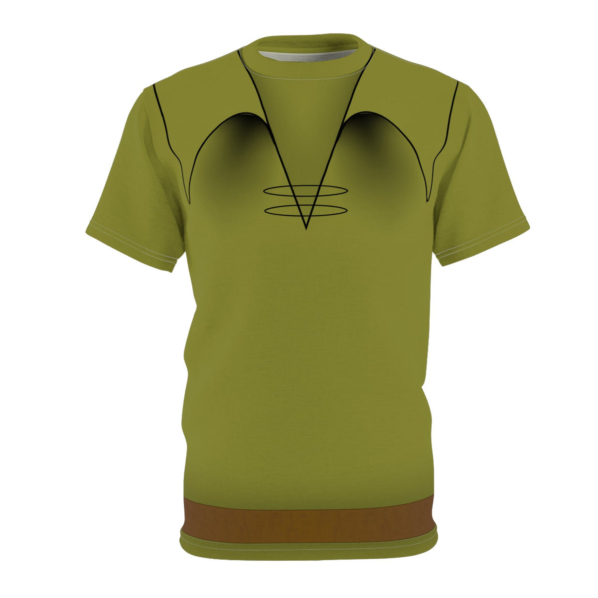 Robin Hood Inspired Shirt | Green Running Costume | Fairytale Race Shirt | Woodland Character Outfit | Theme Park Running Top All Over Printbestselling run disneyAdult T-ShirtWrong Lever Clothing