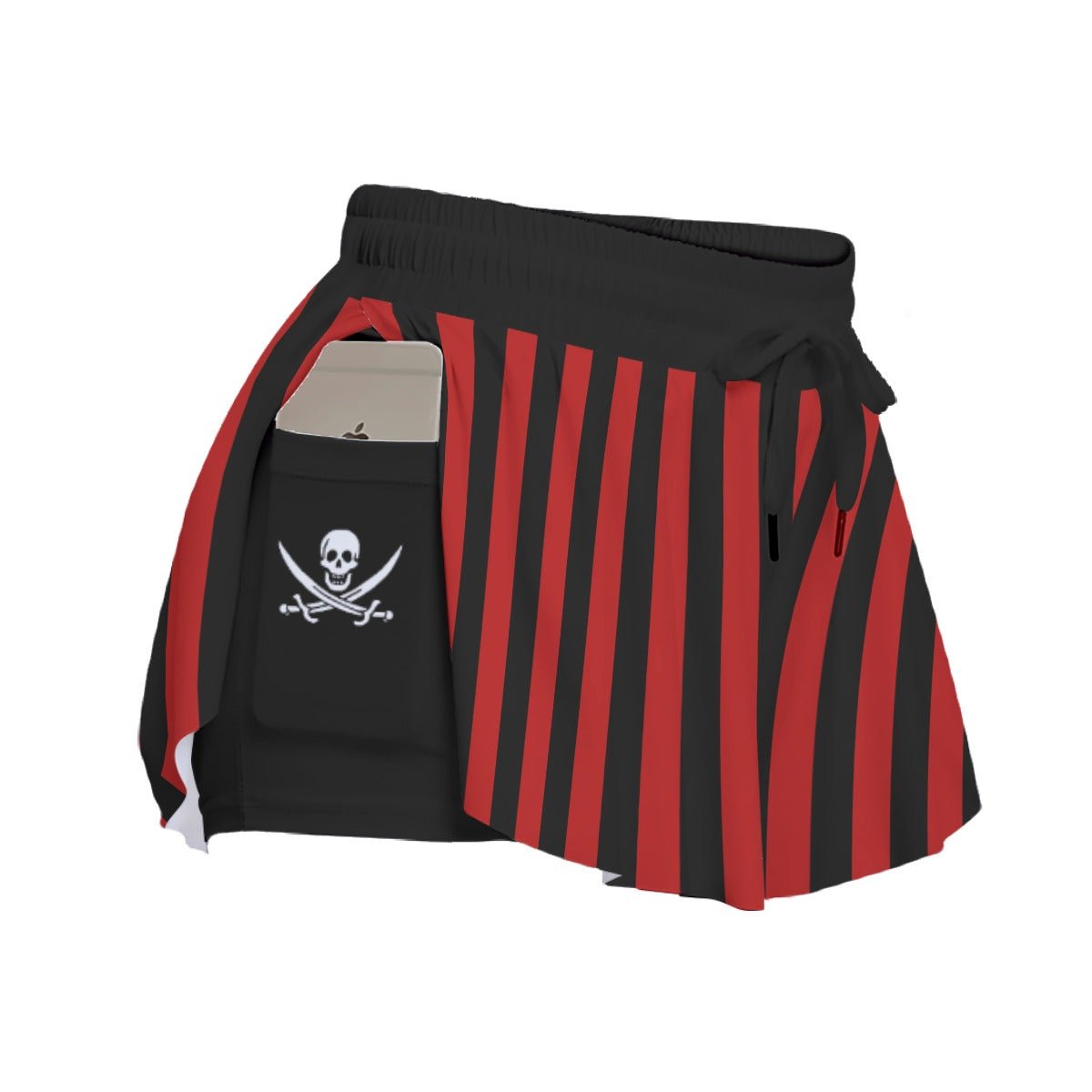 Rogue Sea Captain Butterfly Shorts – Pirate Ruffle Running Shorts All Over Printbestselling run disneyWrong Lever Clothing