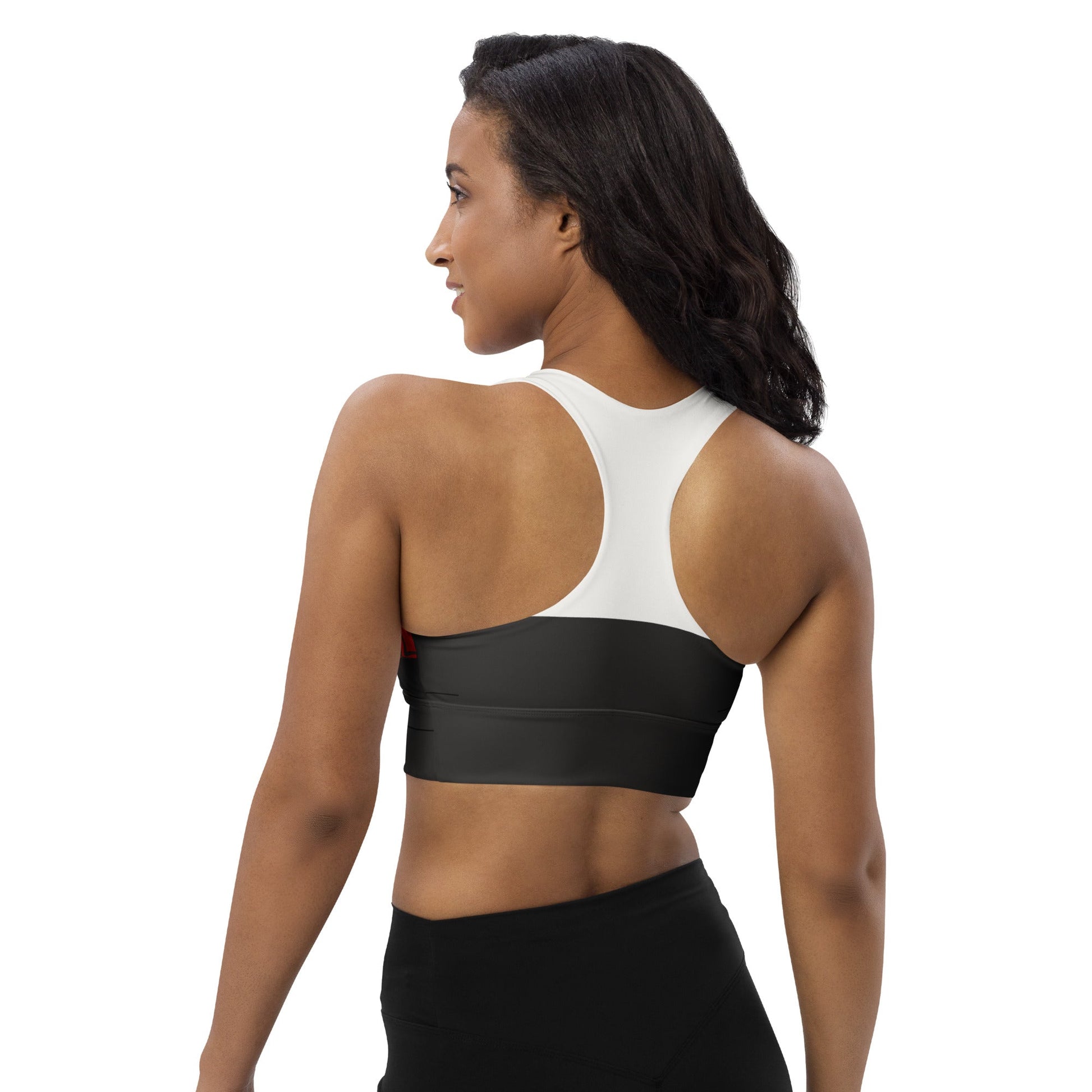 Rogue Sea Captain Longline Sports Bra – Dark Siren Athletic Crop Top costume stylecruise pirate nightWrong Lever Clothing