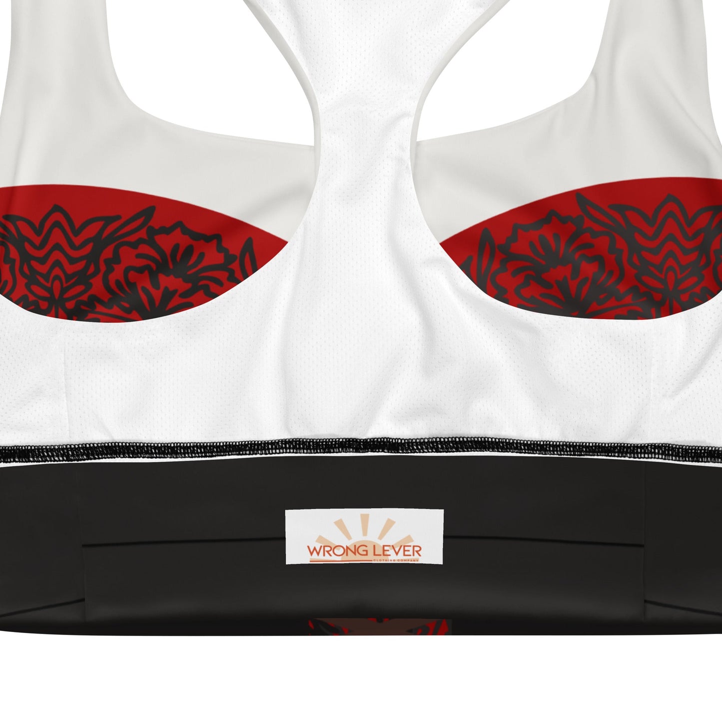 Rogue Sea Captain Longline Sports Bra – Dark Siren Athletic Crop Top costume stylecruise pirate nightWrong Lever Clothing