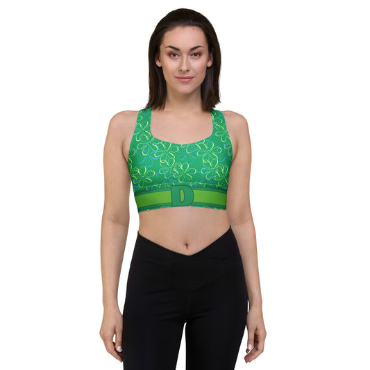 Sassy Emotion - Inspired Longline Sports Bra cosplaycostumeWrong Lever Clothing