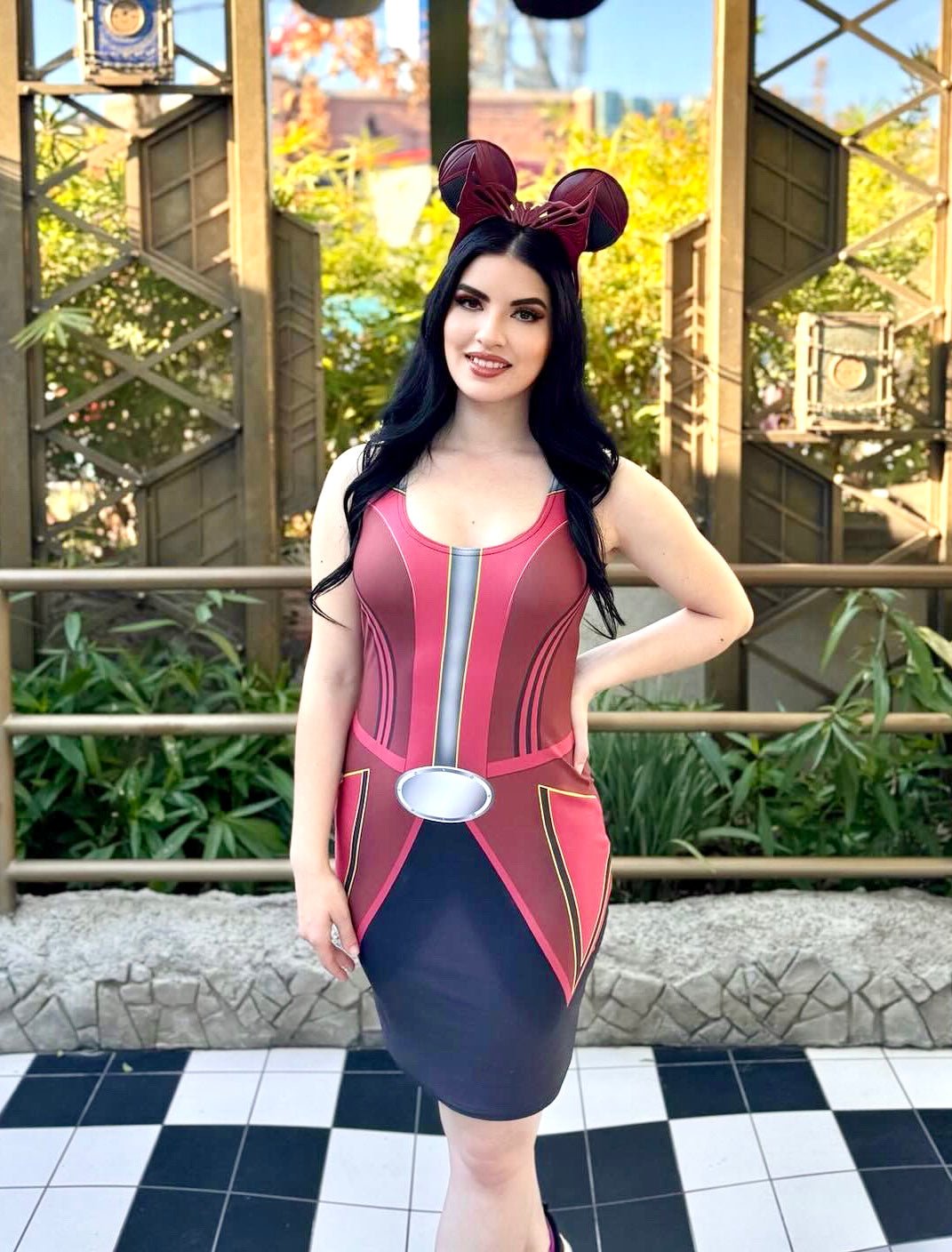 Scarlet Enchantress Dress - Cosplay, Costume Style avengers campusavengers cosplaySkater DressWrong Lever Clothing