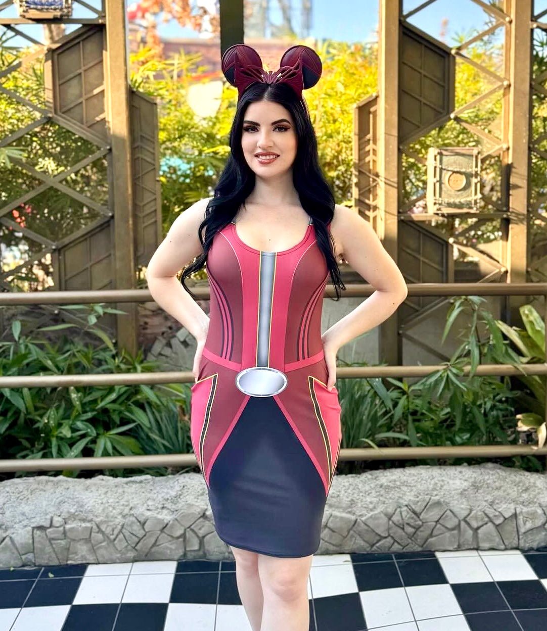 Scarlet Enchantress Dress - Cosplay, Costume Style avengers campusavengers cosplaySkater DressWrong Lever Clothing