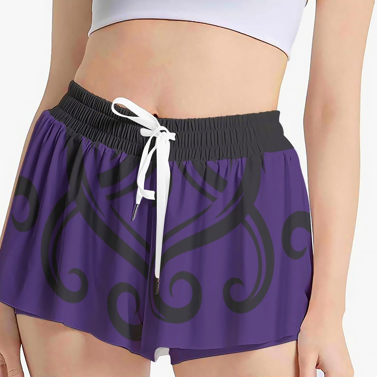Sea Witch Inspired Butterfly Skort adult disney villaincosplayWrong Lever Clothing