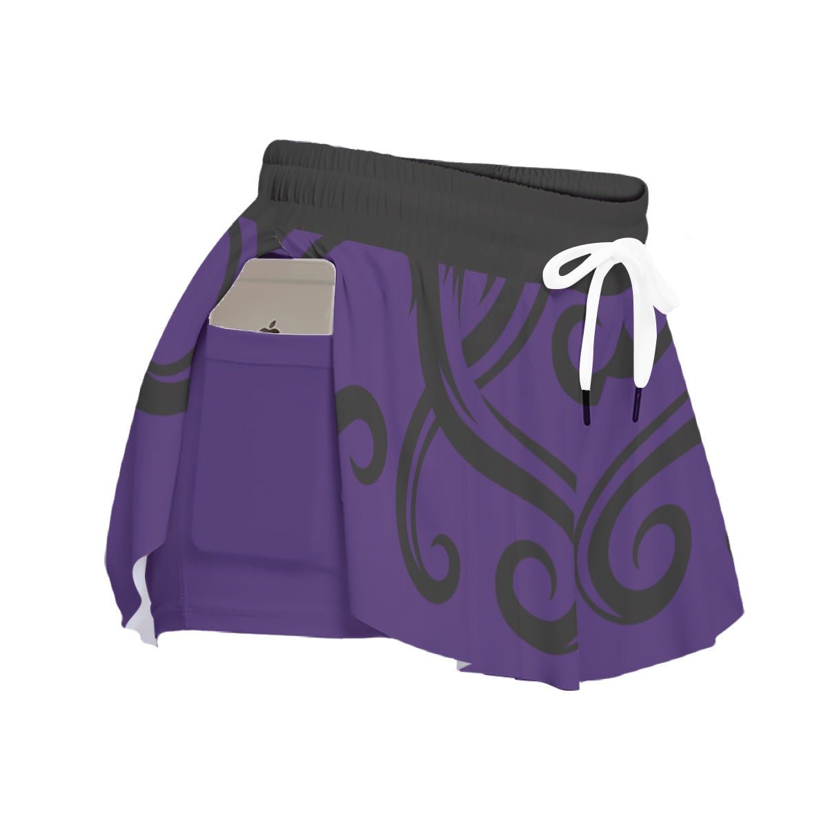 Sea Witch Inspired Butterfly Skort adult disney villaincosplayWrong Lever Clothing
