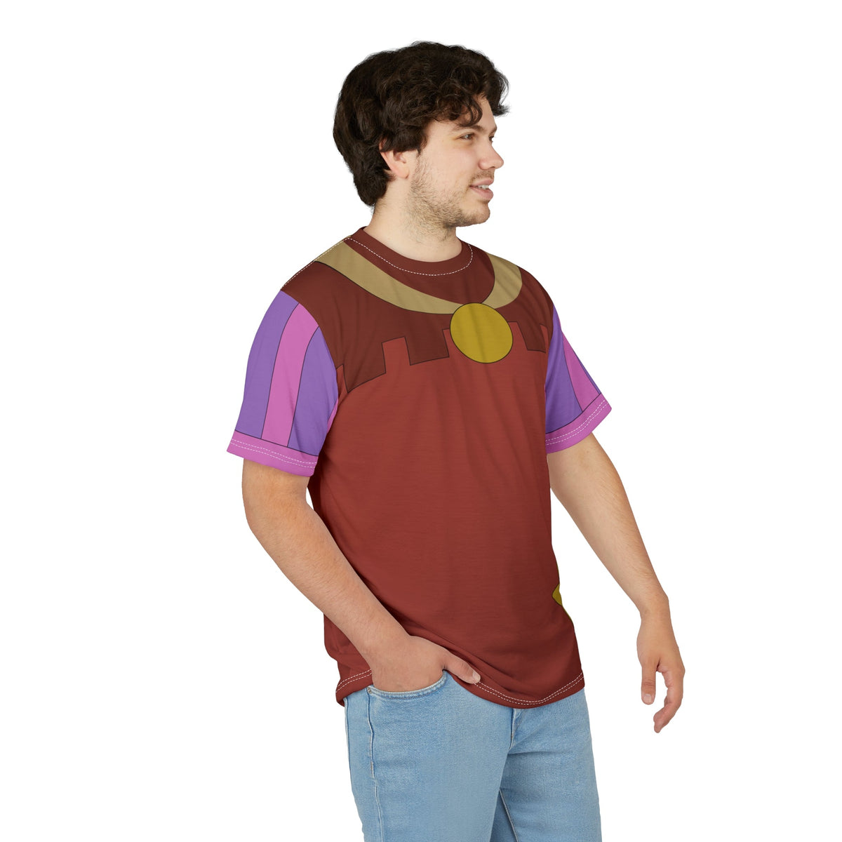 Sheriff of Nottingham Inspired Running Unisex Shirt | Robin Hood Villain Race Outfit character bounddisney adultall over print topWrong Lever Clothing