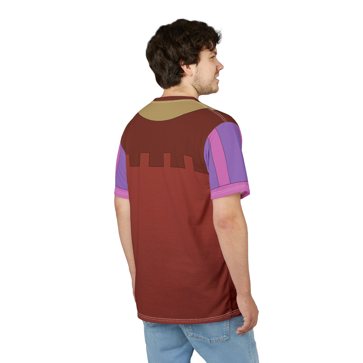 Sheriff of Nottingham Inspired Running Unisex Shirt | Robin Hood Villain Race Outfit character bounddisney adultall over print topWrong Lever Clothing