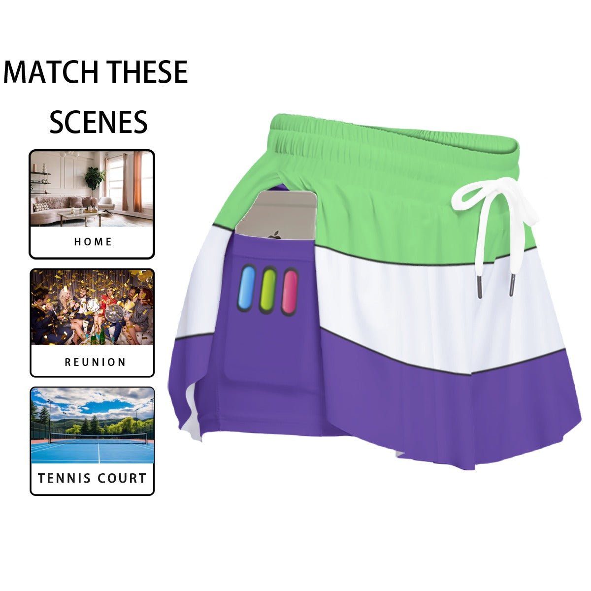 Space Ranger Butterfly Shorts – Galactic Swirl Ruffle Running Shorts All Over Printbuzz lightyearWrong Lever Clothing