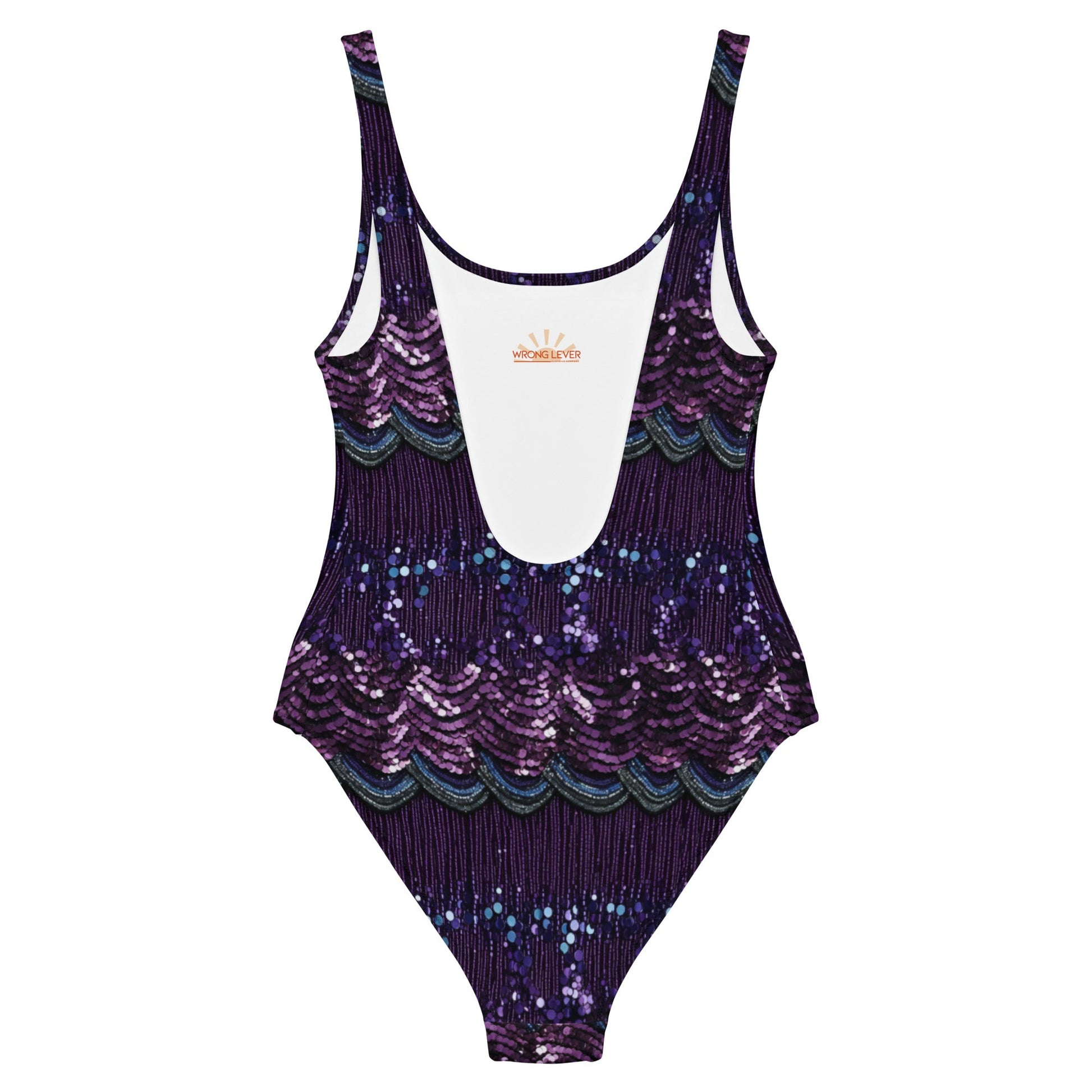 Speak Now Era One - Piece Swimsuit - Beading is Printed on beaded stylebodycon dressWrong Lever Clothing