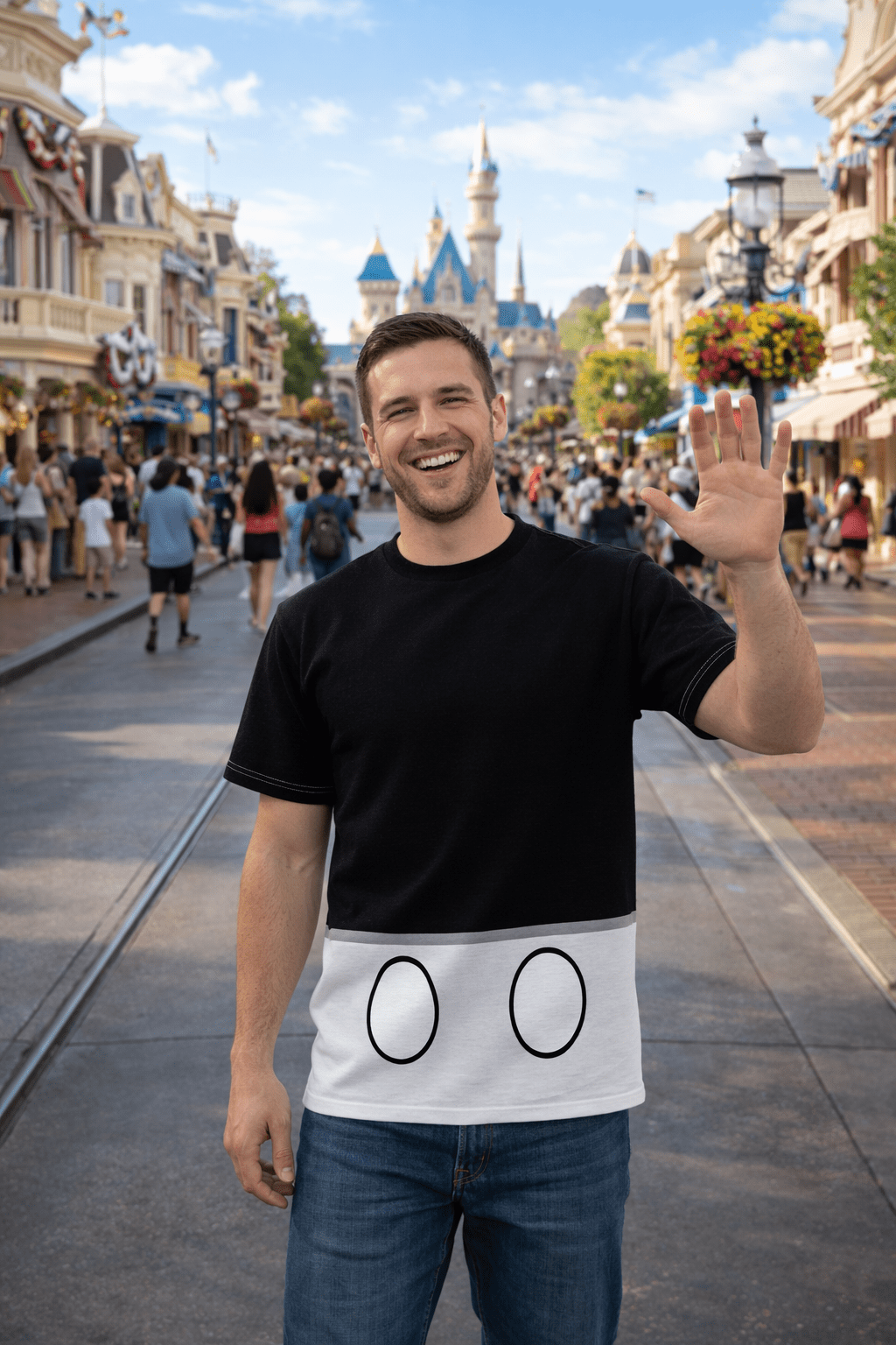 Steamboat unisex t-shirt 100 years of wonderdisney boundingWrong Lever Clothing