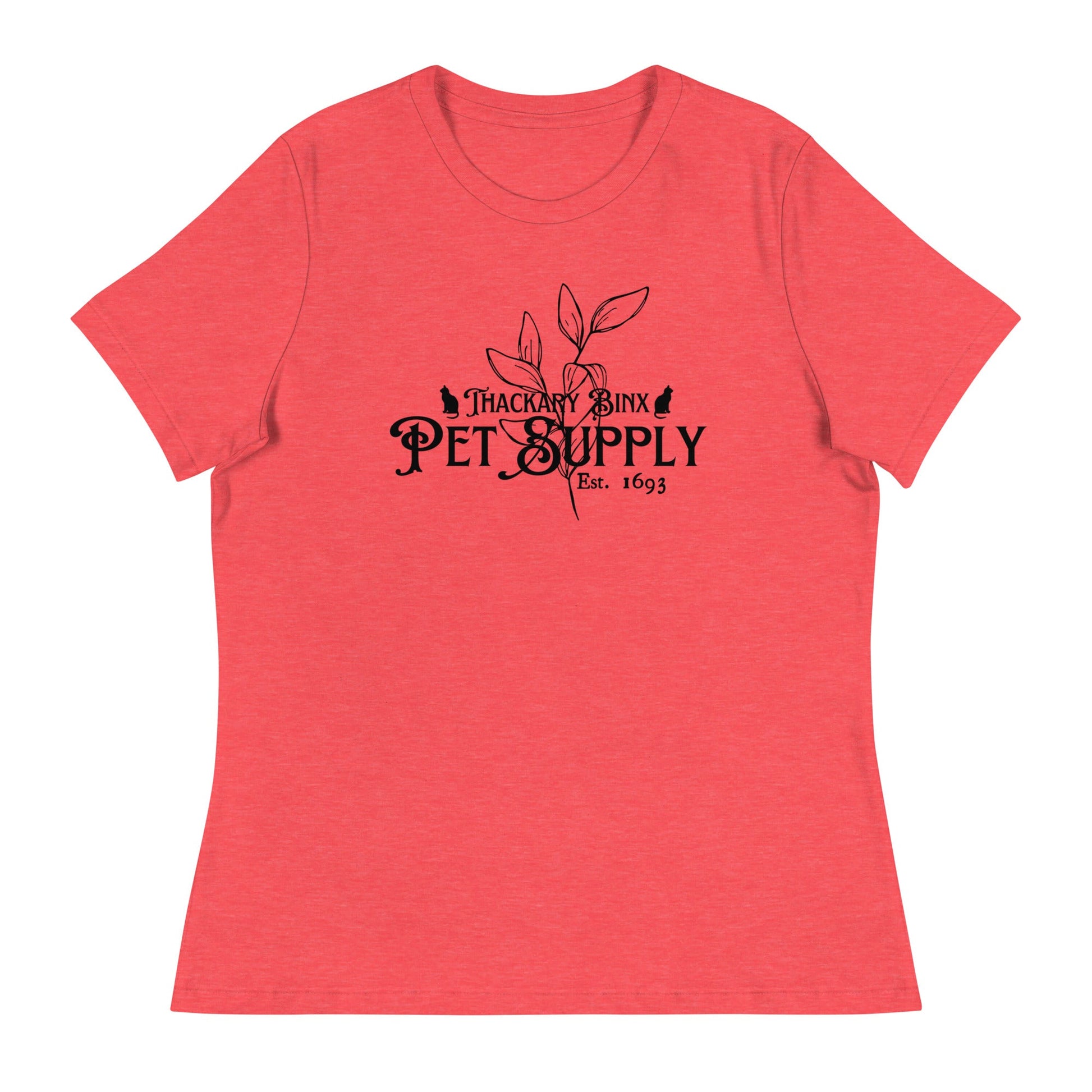 Thackary Binx Women&#39;s Relaxed T-Shirt happiness is addictiveWrong Lever Clothing