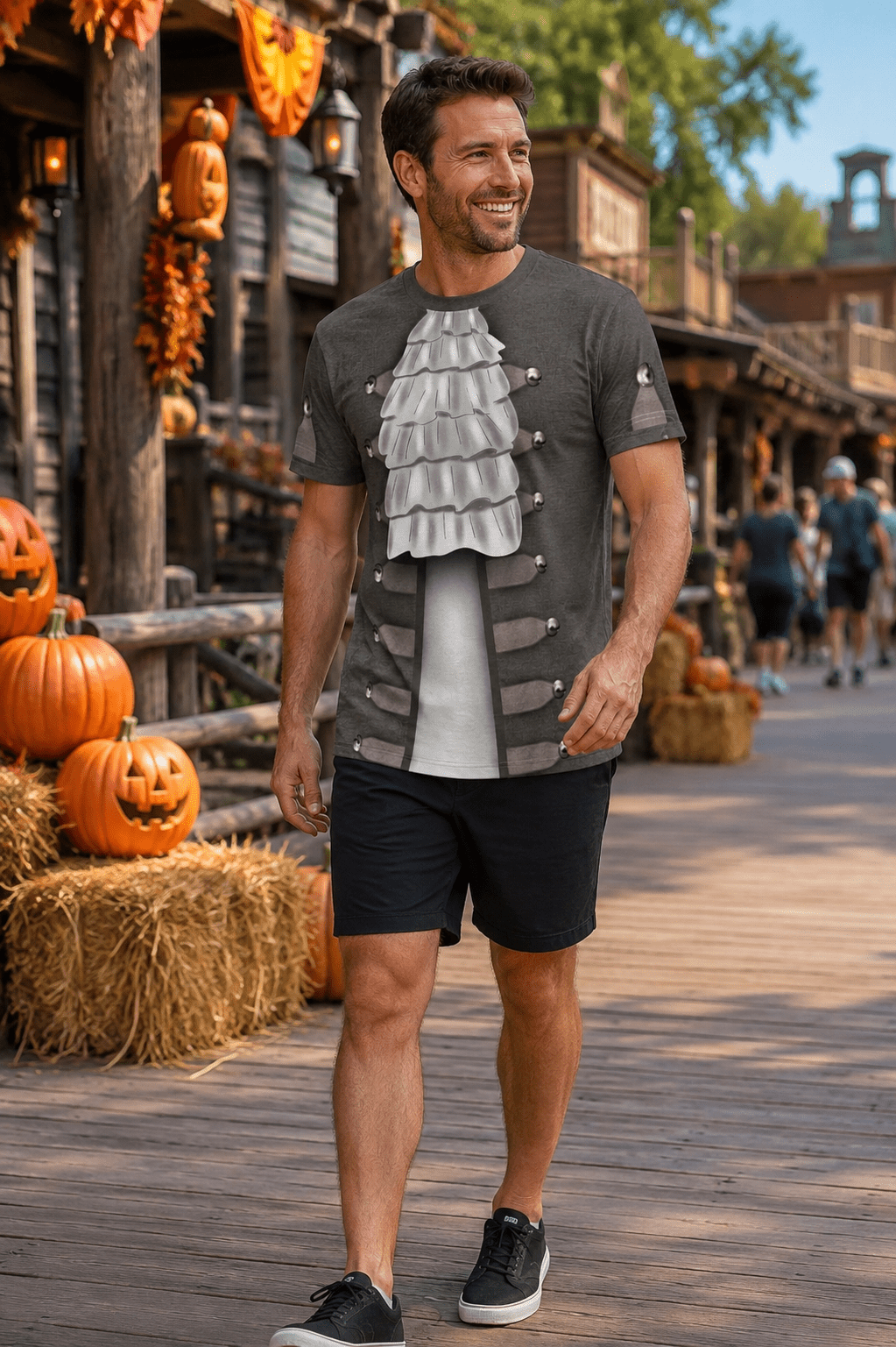 The Billy Zombie Unisex Tee All Over PrintAOP ClothingAll Over PrintsWrong Lever Clothing