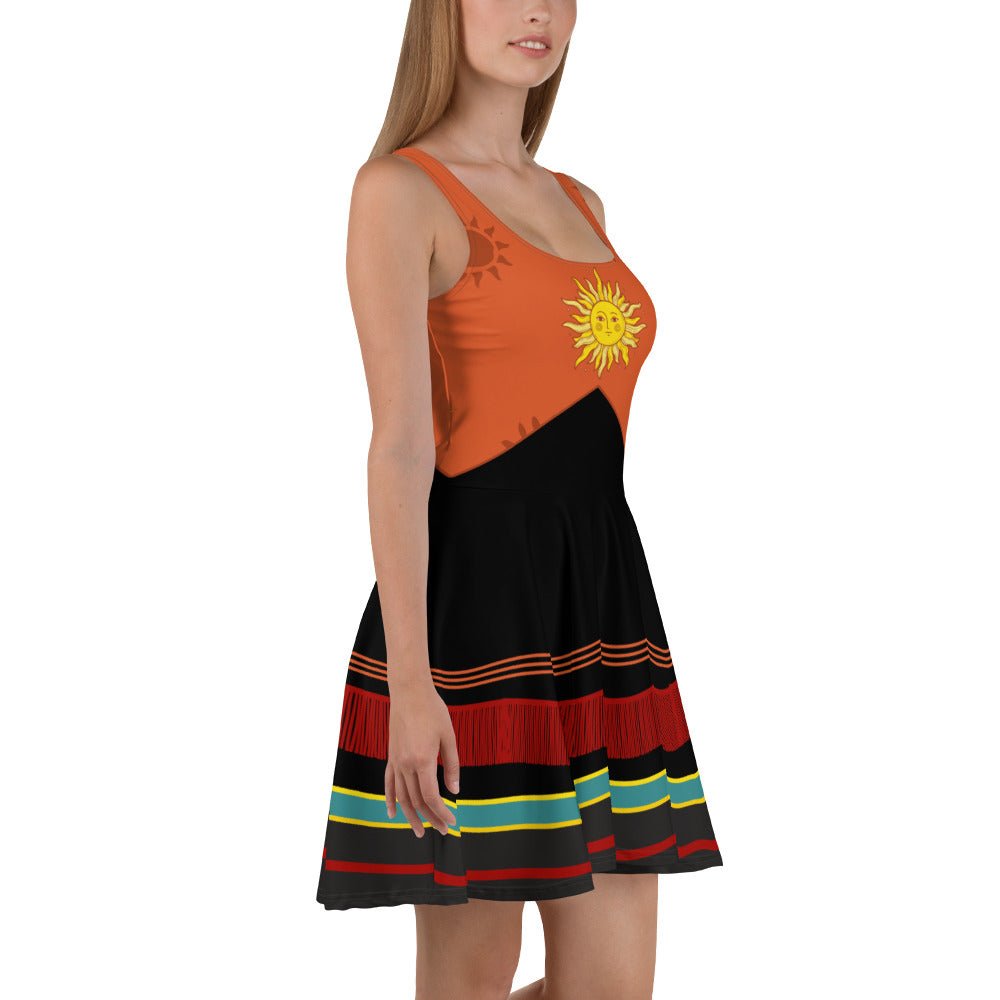 The Dani Halloween Skater Dress costumedani dennisonWrong Lever Clothing