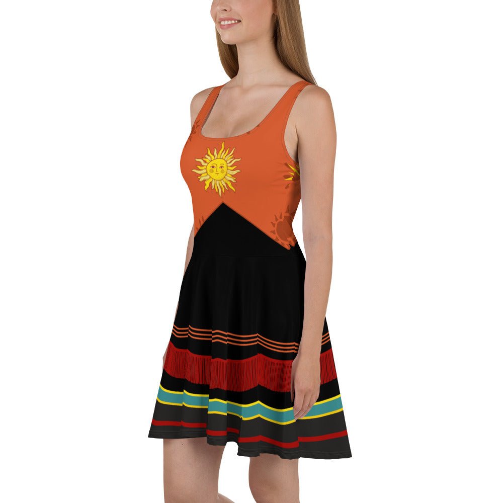 The Dani Halloween Skater Dress costumedani dennisonWrong Lever Clothing