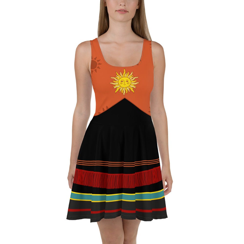 The Dani Halloween Skater Dress costumedani dennisonWrong Lever Clothing