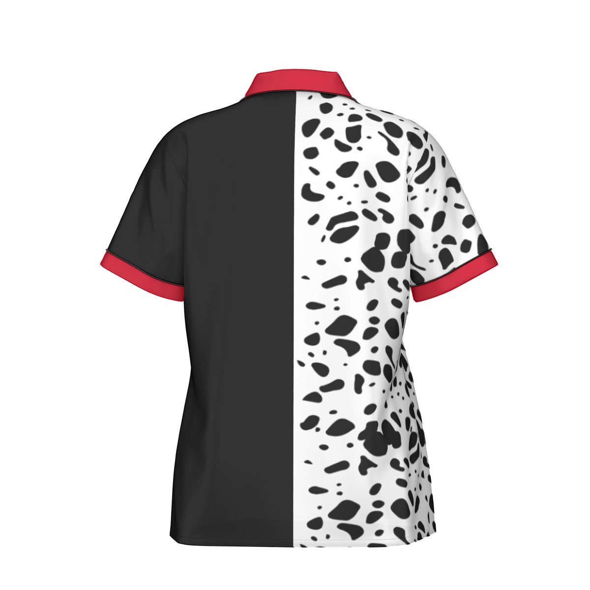 The Devil Women's Imitation Silk Short Sleeve Pajama Set Wrong Lever Clothing
