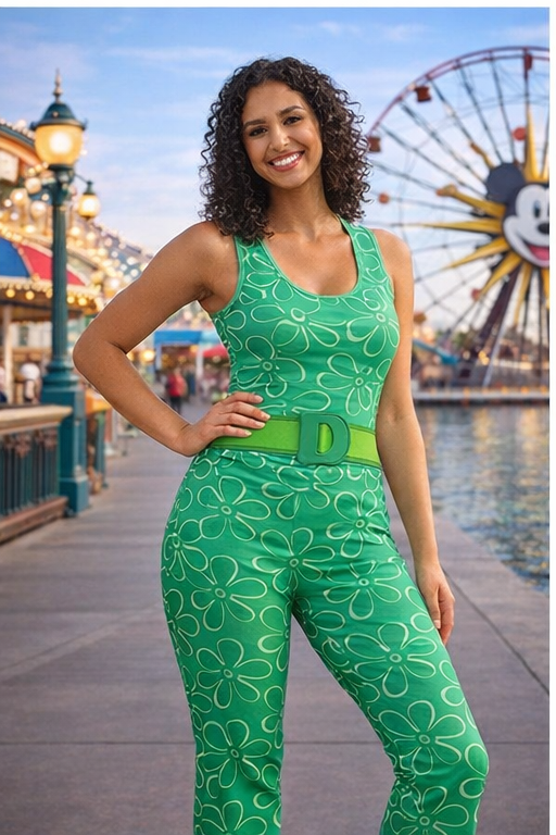 The Disgust Emotion Flare leggings costume leggingsdisgust costumeWrong Lever Clothing