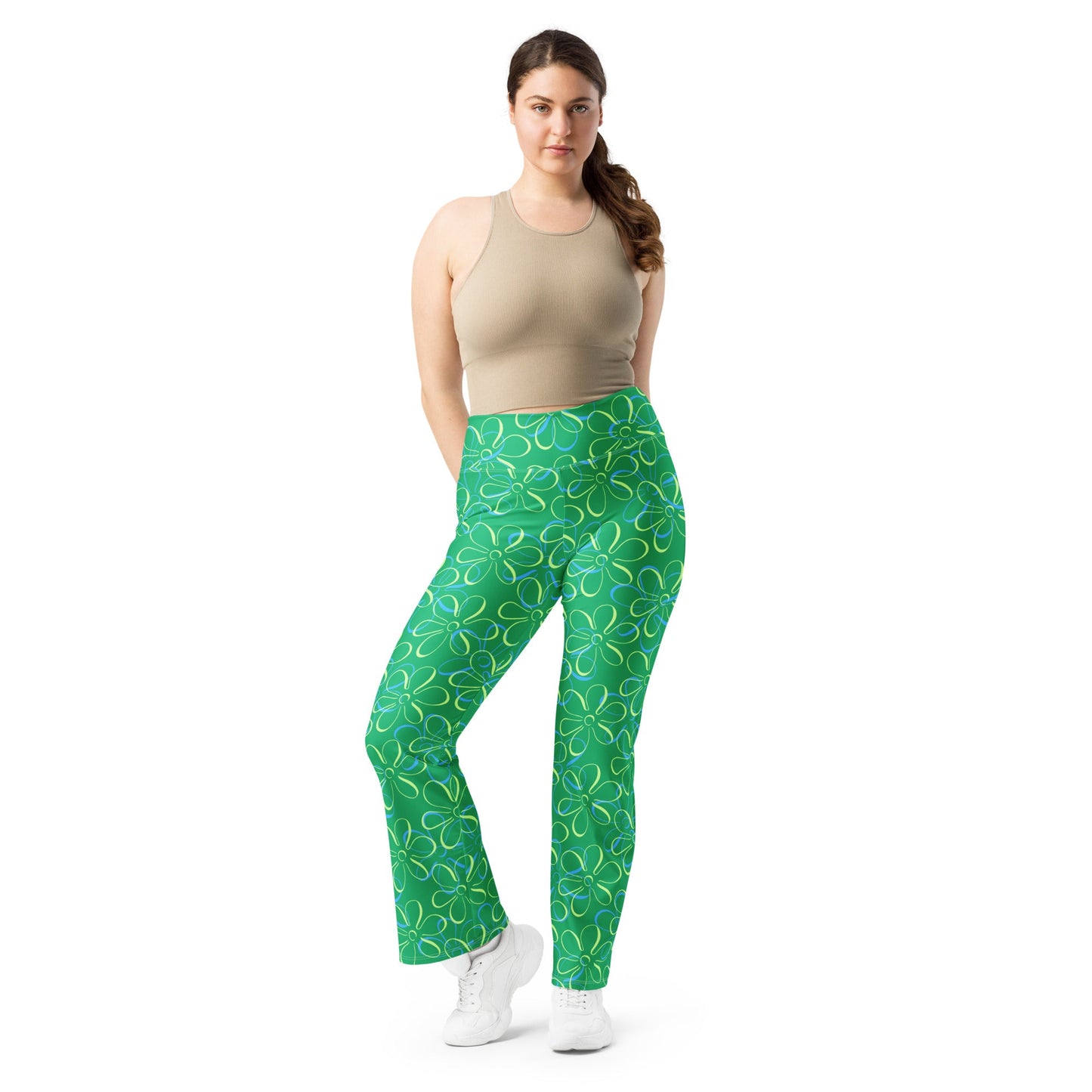 The Disgust Emotion Flare leggings costume leggingsdisgust costumeWrong Lever Clothing