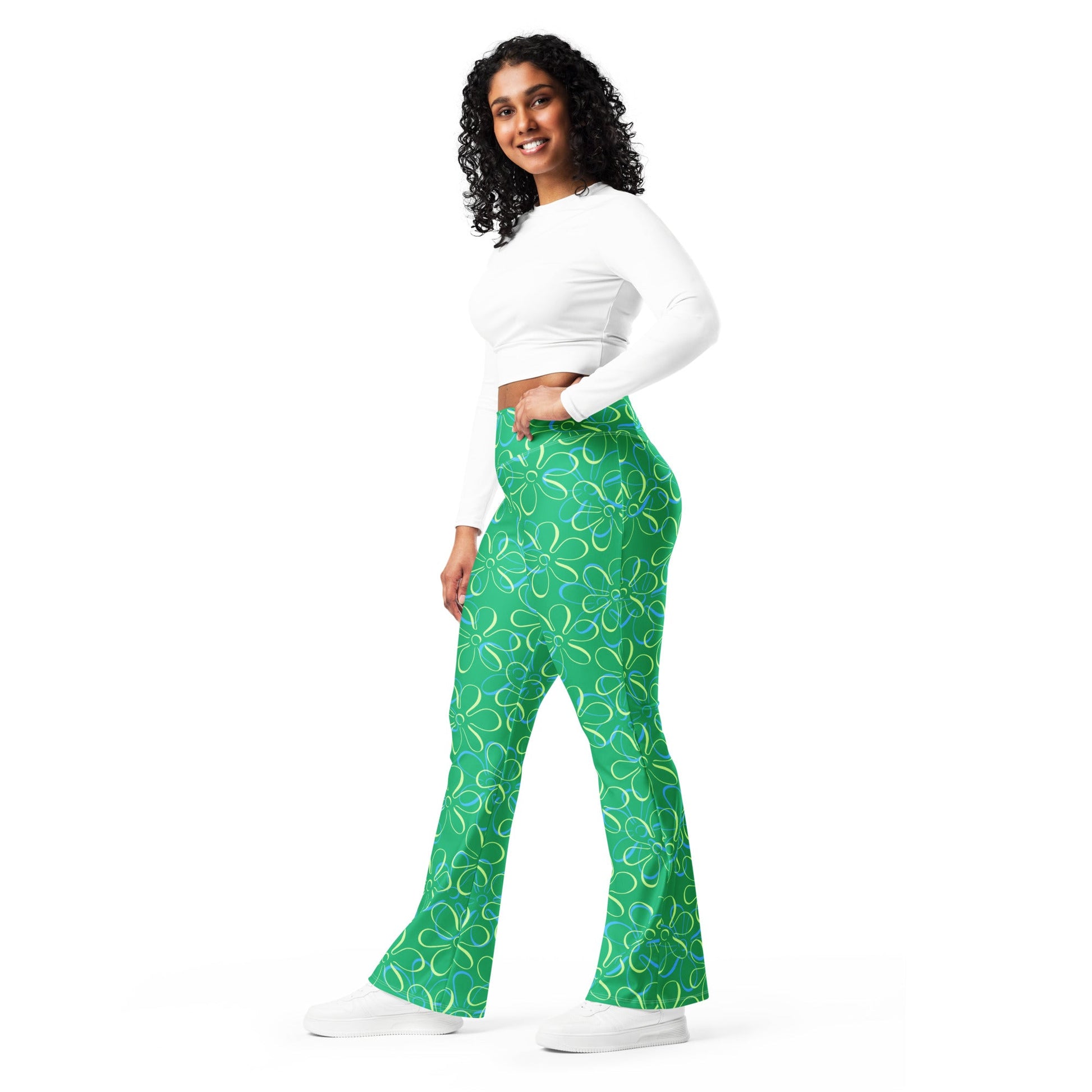 The Disgust Emotion Flare leggings costume leggingsdisgust costumeWrong Lever Clothing