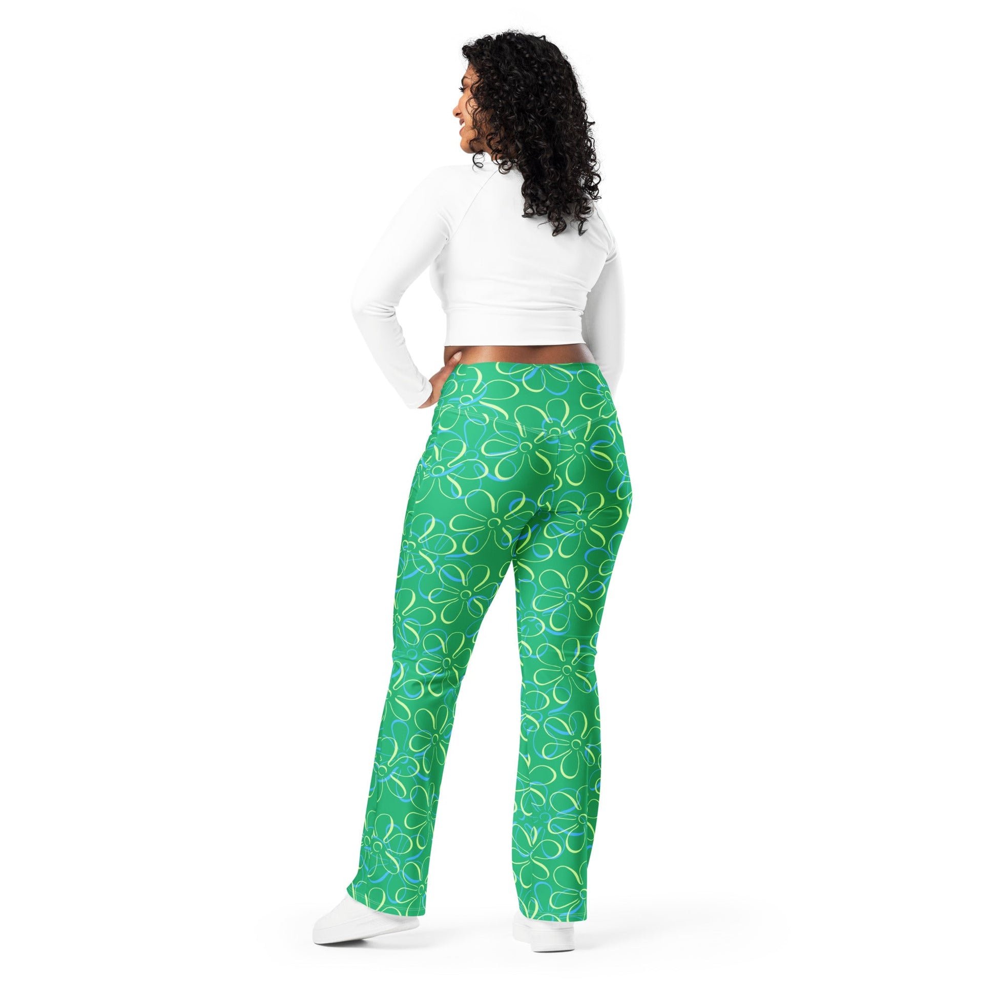 The Disgust Emotion Flare leggings costume leggingsdisgust costumeWrong Lever Clothing