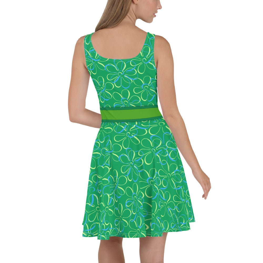 The Disgust Emotion Skater Dress disgust costumedisgust styleWrong Lever Clothing